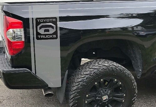 Kit di decalcomanie in vinile a strisce verticali per fiancate cassone Toyota Trucks per Tacoma Tundra