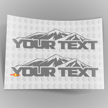 Kit di Adesivi in Vinile Personalizzati per Cofano Montagna per Jeep Wrangler_3