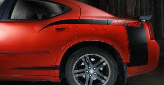2006-2010 Dodge Charger DAYTONA Kit strisce C laterali pannello posteriore posteriore Decalcomanie