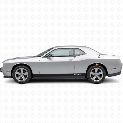 Adesivo in vinile SRT Style Stripes per il pannello laterale per Dodge Challenger 2009-2018