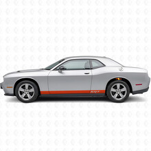 Adesivo in vinile SRT Style Stripes per il pannello laterale per Dodge Challenger 2009-2018_4