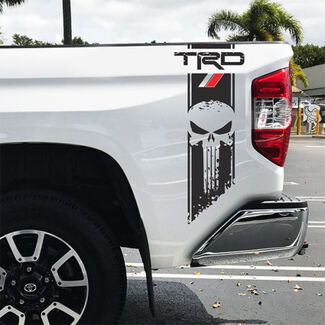 TRD Tundra Punisher Racing decalcomanie vinile adesivo decalcomania Toyota sport off road 4 x 4