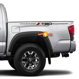 Toyota TRD TUNDRA Tacoma Racing Decalcomania in vinile Adesivo 2 lati Decalcomanie per camion da letto