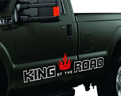 2 adesivi Chevy 07-17 per camion Silverado GMC Sierra Design universale
