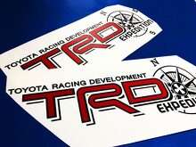 Toyota TRD Truck Off Road Racing Tacoma Tundra Expedition Decalcomanie in vinile 2