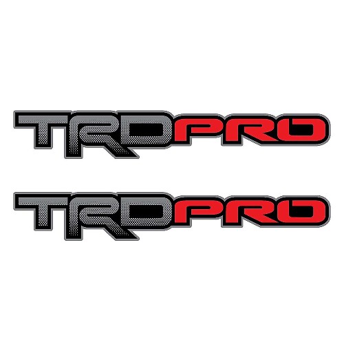 Set Adesivi in Vinile Stile TRD Pro per Toyota Tacoma Tundra