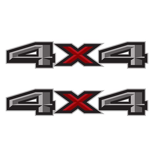 Adesivo Universale in Vinile Logo 4x4