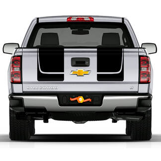 Chevy Silverado Rear Tail Stripe Decalcomanie in vinile Adesivi grafici RALLY 1500