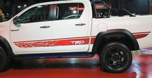 3 x Toyota Hilux TRD Off Road lato decalcomanie in vinile grafica adesivo da rally 2