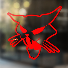 Adesivo Universale in Vinile Gatto Arrabbiato_2