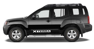 2X Nissan XTERRA Vinile Porte loghi Adesivi Decalcomanie Grafica
