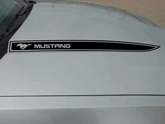 FORD MUSTANG Hood Spear Graphics Kit Decalcomanie Trim Emblemi logo 2010-2014
