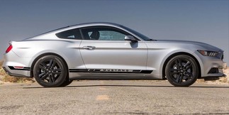 Ford Mustang 2015-2020 decalcomanie da corsa laterali in vinile Strisce grafiche HASTE ROCKER