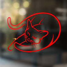 Adesivo in Vinile Universale Lying Cat_2