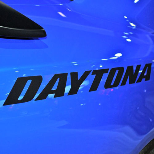 Adesivo in Vinile con Scritta Daytona Laterale per Dodge Charger