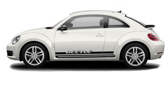 Volkswagen Beetle Rocker Panel Stripes Decalcomanie Grafica in vinile 2012-2019