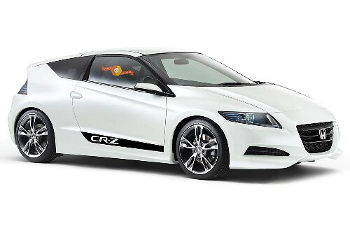 Kit Adesivi in Vinile Strisce Porta con Logo CR-Z per Honda CR-Z