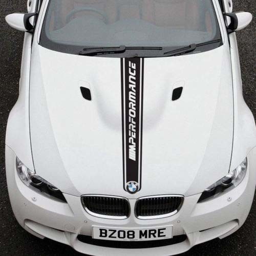 Adesivo in vinile con striscia contorno M Performance per cofano BMW Serie 3 E90/E91/E92/E93 2005-2013