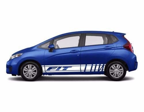 2X Adesivo in vinile con simbolo grafico a più colori per auto da corsa per Honda Fit