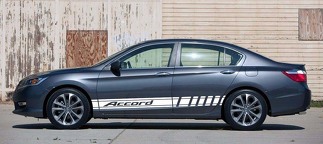 2X Adesivo in vinile con simbolo grafico a più colori per auto da corsa per Honda Accord