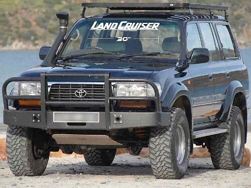Adesivo in Vinile per Parabrezza Land Cruiser per Toyota Land Cruiser