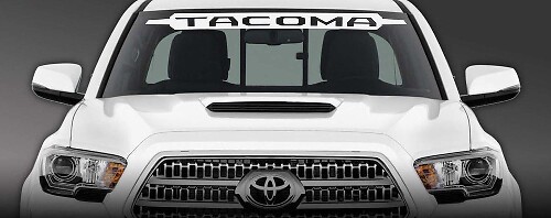 Adesivo in Vinile per Banner Parabrezza per Toyota Tacoma