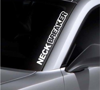 Adesivo per parabrezza con spaccacollo Banner Decalcomania in vinile Adesivo per paraurti per Subaru WRX