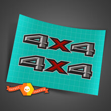 Adesivo in Vinile 4x4 Fuoristrada per Musclecar F-150_2