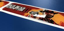 Decalcomanie a cupola Red Dead Redemption 2 emblemi Adesivi per laptop bici per auto 2