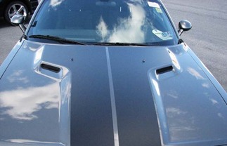 Kit di decalcomanie per cofano Dodge Challenger 2008-2014 Scegli tra i disegni sottostanti