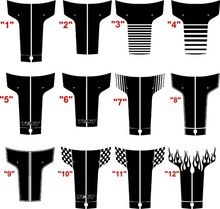 Kit decalcomanie per adesivi per cofano Dodge Challenger 2008-2014 Scegli tra i disegni seguenti
 3