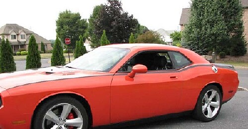 2008 e oltre Dodge Challenger gessato bodyline kit strisce laterali