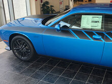 Kit di adesivi per strisce laterali Dodge Challenger 