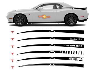 2008 - 2020 Challenger pannello posteriore Q.P. Kit a strisce Stinger