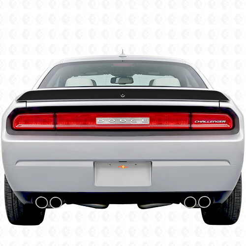 Adesivo vinilico decorativo Blackout Stripe Spoiler per bagagliaio Dodge Challenger 2008-2014_1