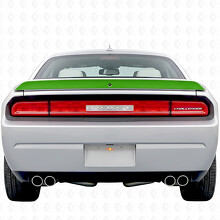 Adesivo vinilico decorativo Blackout Stripe Spoiler per bagagliaio Dodge Challenger 2008-2014_3