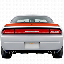 Adesivo vinilico decorativo Blackout Stripe Spoiler per bagagliaio Dodge Challenger 2008-2014_4