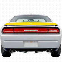 Adesivo vinilico decorativo Blackout Stripe Spoiler per bagagliaio Dodge Challenger 2008-2014_5