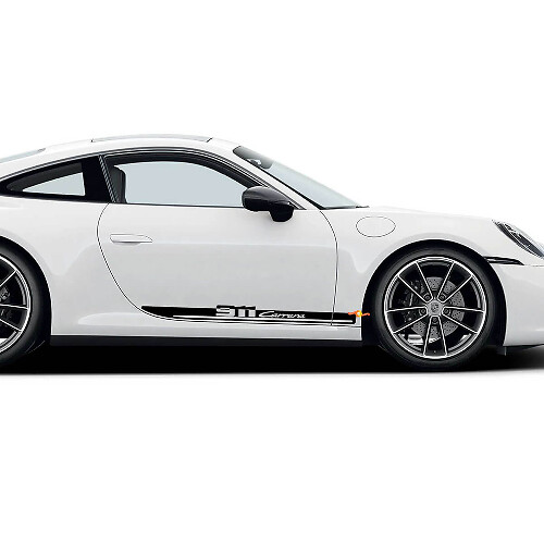Kit di decalcomanie in vinile con strisce laterali 911 Carrera per Porsche 911