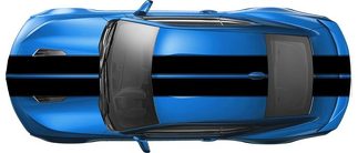 2016 e successivi Chevrolet Camaro Pace Car Rally stile strisce da paraurti a paraurti