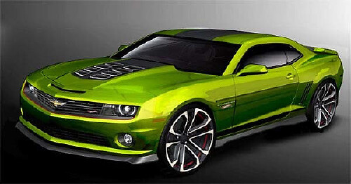 Kit di strisce da rally stile Chevrolet Camaro Hot Wheels dal 2010 in poi con oscuranti per fascia anteriore e posteriore
