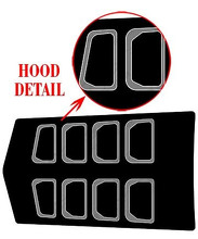 Kit di strisce da rally stile Chevrolet Camaro Hot Wheels dal 2010 in poi con oscuranti per fascia anteriore e posteriore
 3