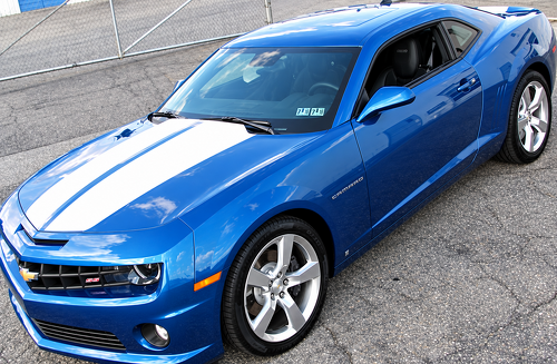 Factory Style Rally Stripe Kit Cofano Baule Adesivo in vinile per Chevrolet Camaro 2010-2013