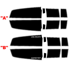 Kit strisce da rally stile Chevrolet Camaro Factory 2010-2013
 2
