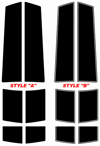 Narrow Rally Stripe Kit Cofano Baule Adesivo in vinile per Chevrolet Camaro 2010-2013