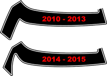 2010 - 2015 Chevrolet Camaro 1969 ZL-1 Stile Fascia/Strisce sul cofano
 2
