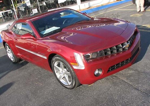 Adesivi per decalcomanie in vinile con strisce laterali della linea centrale del corpo Chevrolet Camaro 2010-2013
