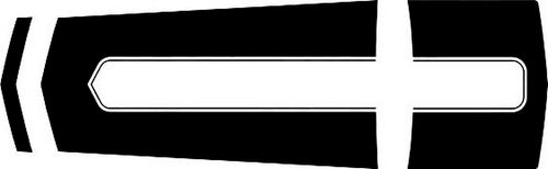 Adesivo in vinile Synergy Rally Stripes per cofano e bagagliaio per Chevrolet Camaro 2010-2024