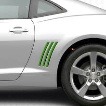 Kit di Adesivi in Vinile a Strisce Blackout per il Pannello Posteriore Laterale per Chevrolet Camaro 2010-2015_3