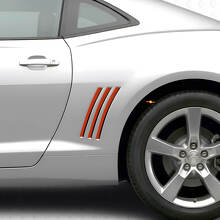 Kit di Adesivi in Vinile a Strisce Blackout per il Pannello Posteriore Laterale per Chevrolet Camaro 2010-2015_4